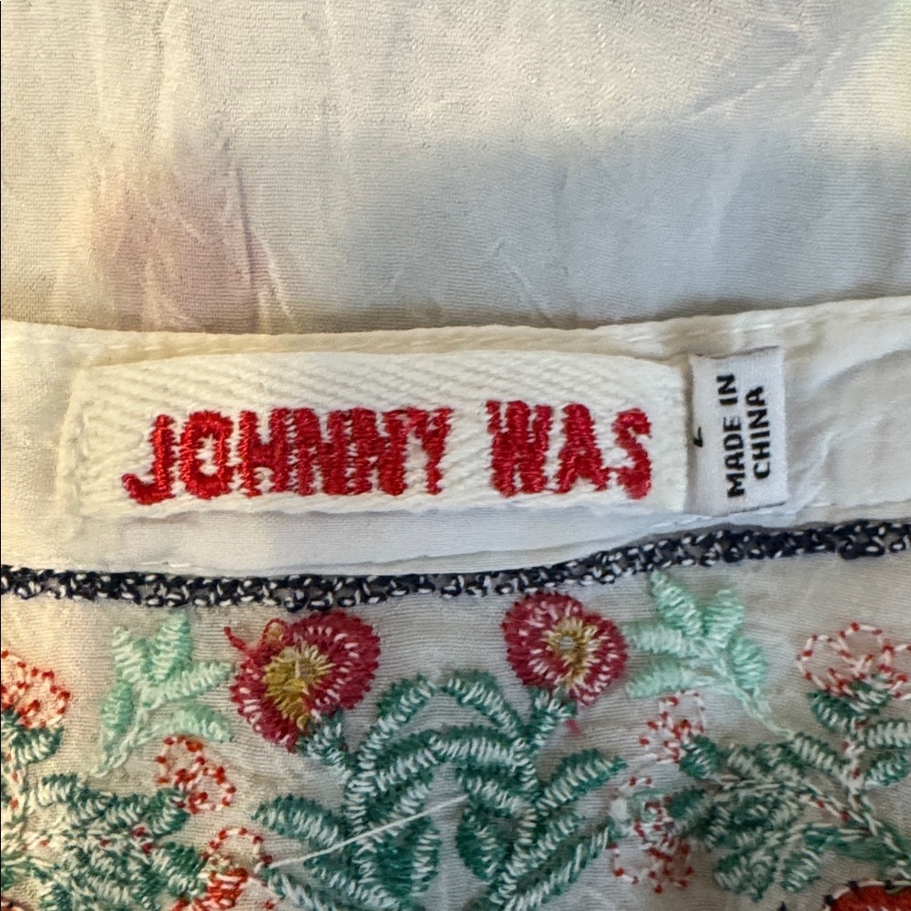 Johnny Was Multicolor Embroidered Tunic Size L - Picture 2 of 10